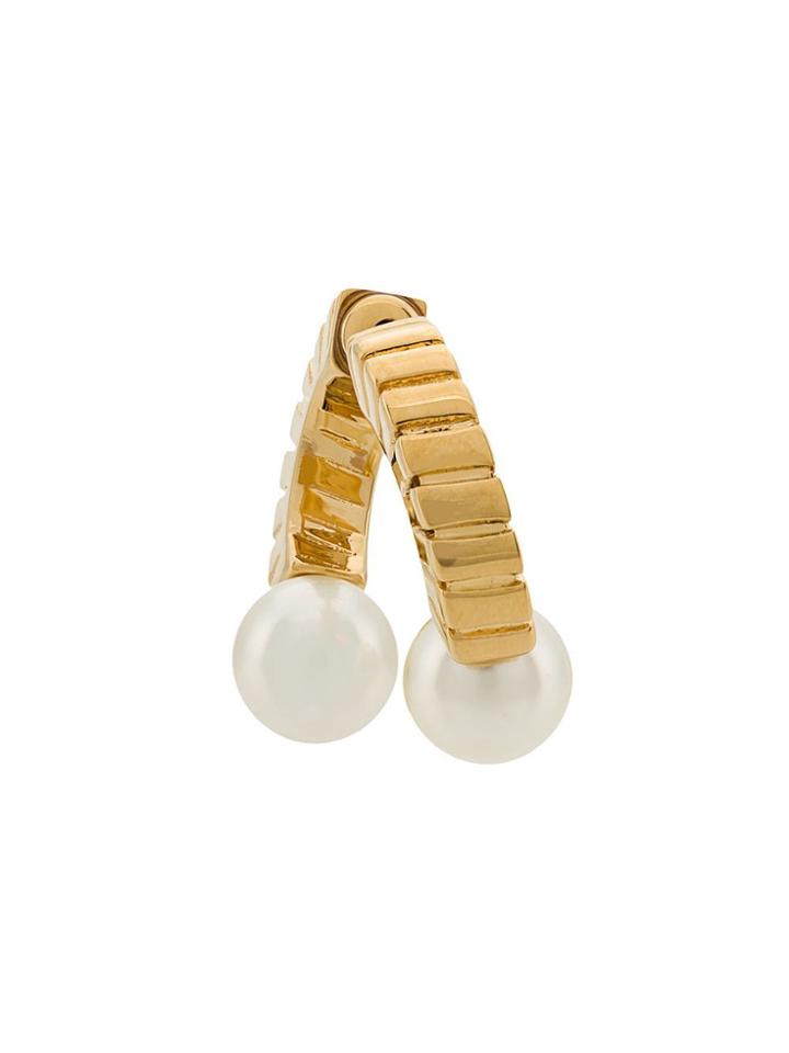 Chloé Darcey Twisted Earring - Metallic