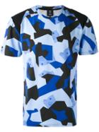 Christopher Raeburn - Mcm X Christopher Raeburn Printed T-shirt - Unisex - Cotton/spandex/elastane/lyocell - Xl, Blue, Cotton/spandex/elastane/lyocell
