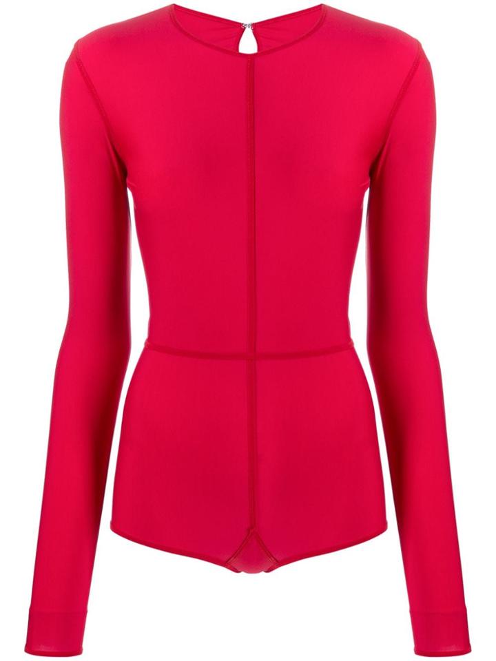 Ann Demeulemeester Stitch Detail Body - Red