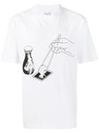 Palace Chopsticks Print T-shirt - White