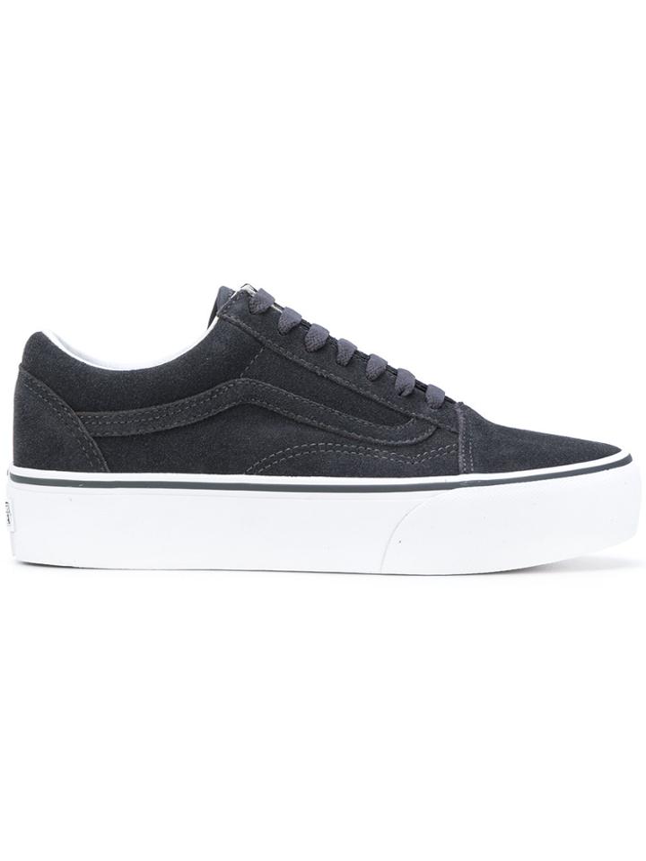 Vans Platform Old School Shoes - Grey
