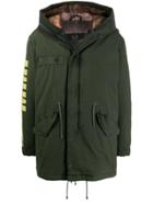 Mr & Mrs Italy Padded Parka Coat - Green