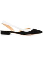 Alexandre Birman Slingback Mules - Black