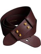 Burberry The Medium Belt Bag Grainy Leather Belt - Red