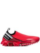 Dolce & Gabbana Sorrento Melt Sneakers - Red