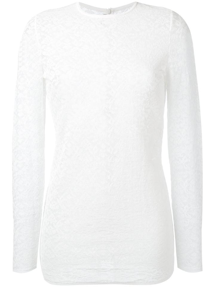 Stella Mccartney Lace Top - White