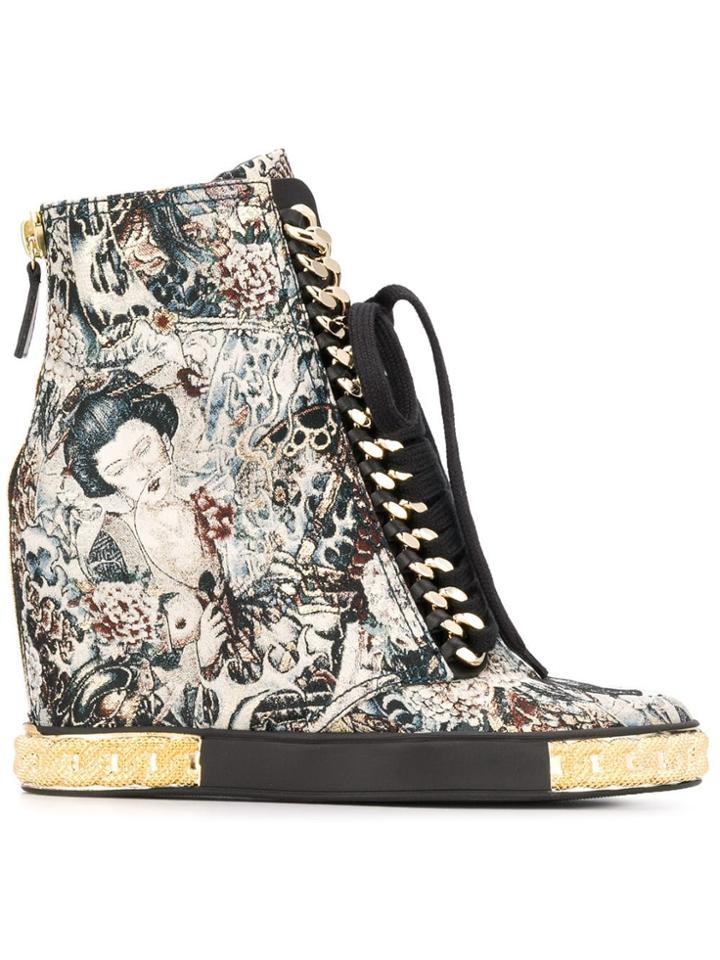 Casadei Casadei 2x913l080ny465 Zzz-japonese Print Tactel - Neutrals