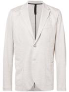 Harris Wharf London Jersey Double Button Blazer - Brown
