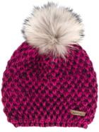 Norton Pom Pom Beanie - Pink & Purple