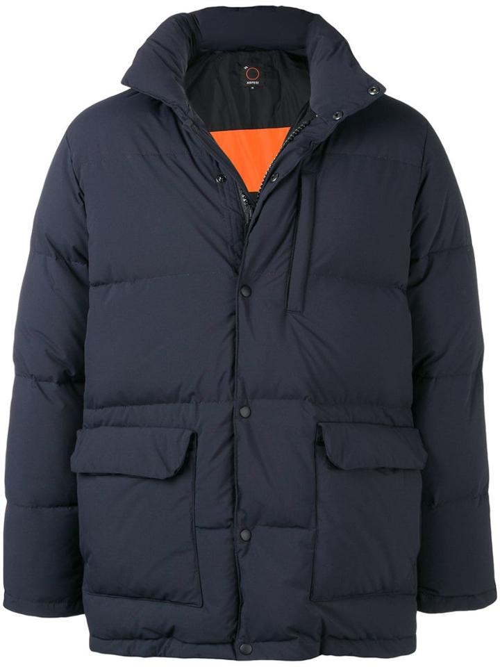 Aspesi Loose Padded Jacket - Blue