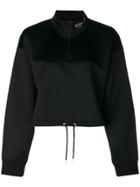 Kenzo Cropped Scuba Sweatshirt - Black
