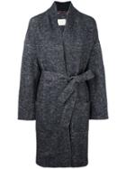 By Malene Birger 'calderiam' Coat, Women's, Size: 36, Grey, Viscose/wool