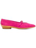 Salvatore Ferragamo Low Heel Ballerinas - Pink & Purple