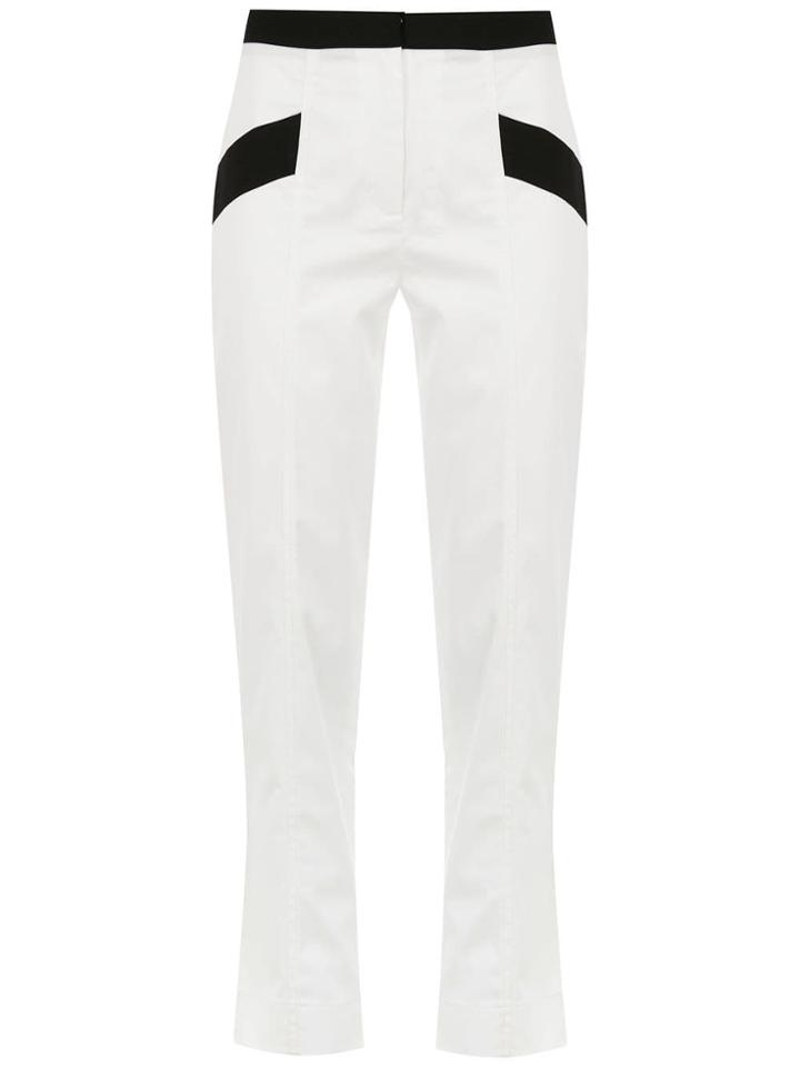 Mara Mac Cropped Trousers - White