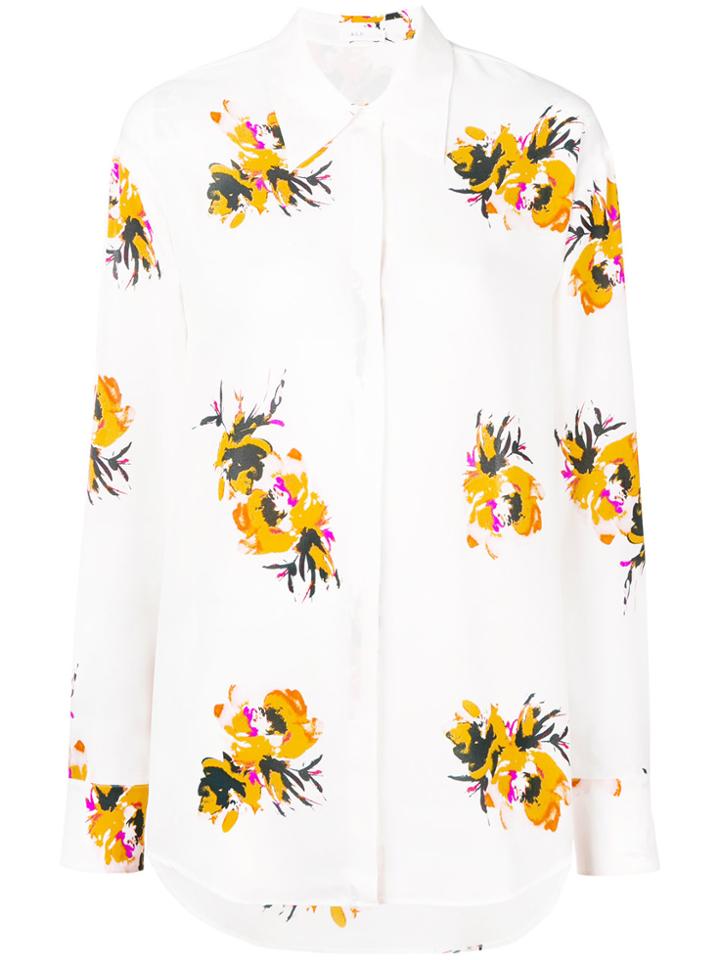 A.l.c. Floral Blouse - White