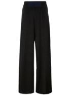 Circus Hotel Glittery Straight Trousers, Women's, Size: 40, Black, Polyamide/polyester/acetate