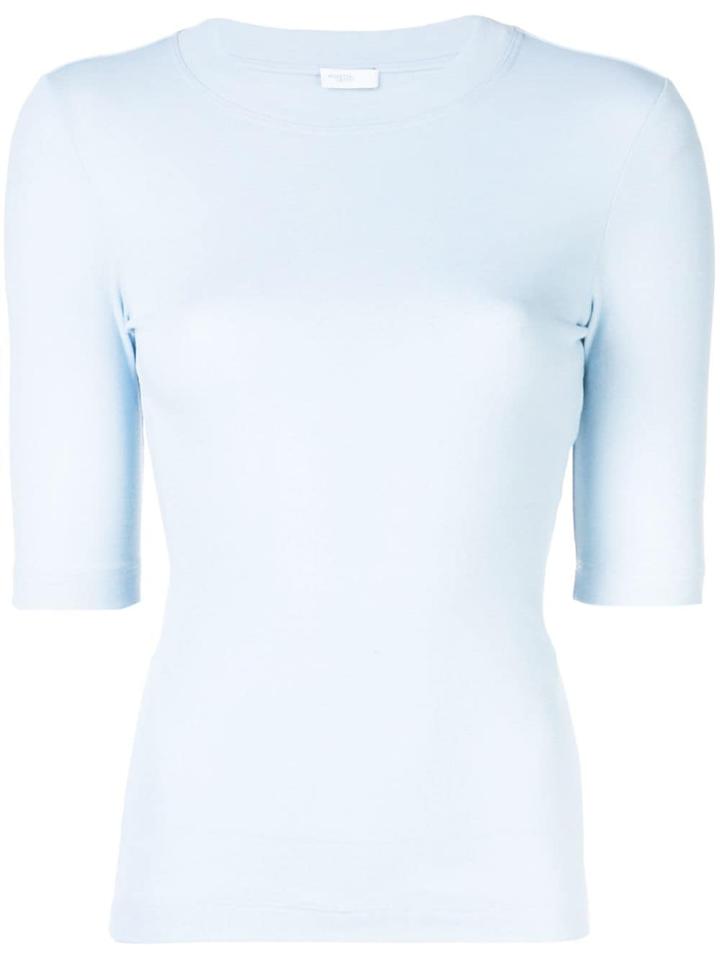 Rosetta Getty Classic Plain T-shirt - Blue