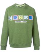 Kenzo Kenzo Nasa Sweatshirt, Men's, Size: Small, Green, Cotton