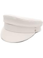 Manokhi Studded Cap - White