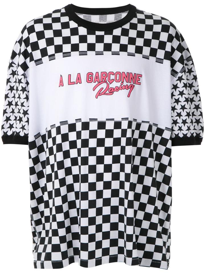 À La Garçonne Camiseta Oversized Special Racing À La Garçonne + Hering