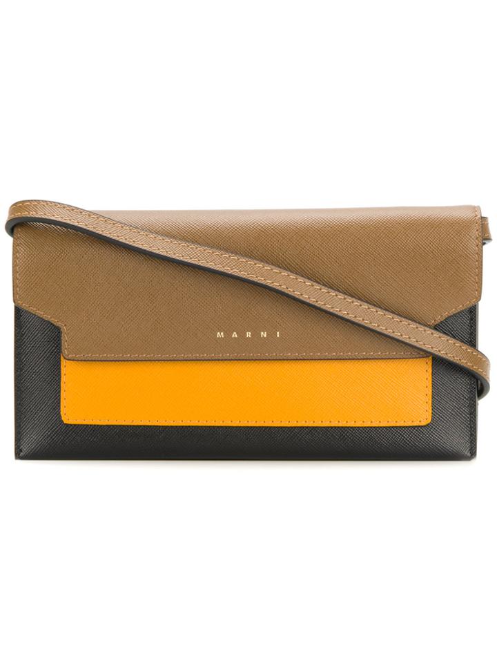 Marni Mini Crossbody Bag - Brown