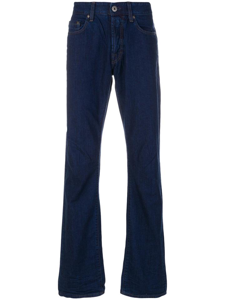Boss Hugo Boss Straight Trousers - Blue