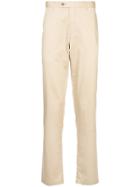 D'urban Plain Straight Trousers - Brown