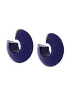 Marni Oversized Clip-on Earrings - Blue