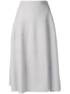 Jil Sander Raised Seam Skirt - Grey