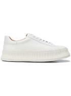 Jil Sander Basic Lace-up Sneakers - White