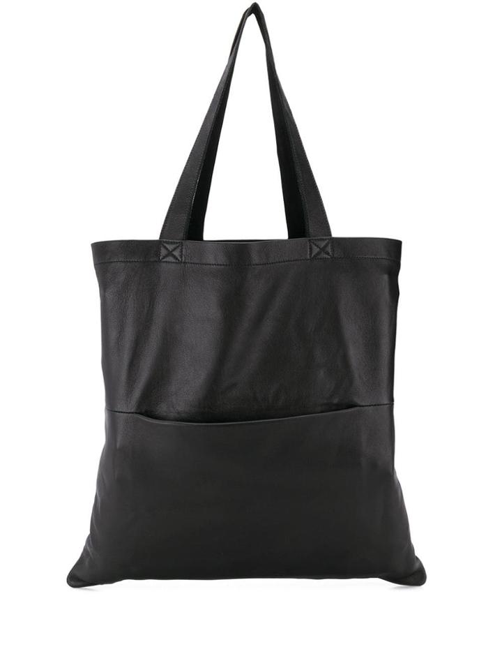 Rick Owens Babel Large Signature Tote Bag - Black