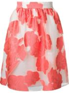 P.a.r.o.s.h. Paramore Skirt, Women's, Size: M, White, Polyester/silk/polyamide/polyamide