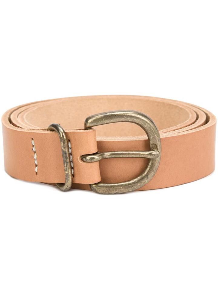 Hender Scheme 'tanning' Belt, Men's, Nude/neutrals, Leather