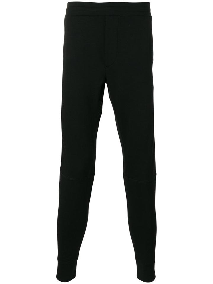 Polo Ralph Lauren Logo Embroidered Track Pants, Men's, Size: Large, Black, Viscose/polyester/spandex/elastane