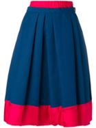 Marni Layered Midi Skirt - Blue