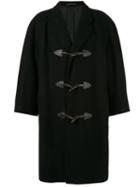 Comme Des Garçons Pre-owned Mid-length Peacoat - Black