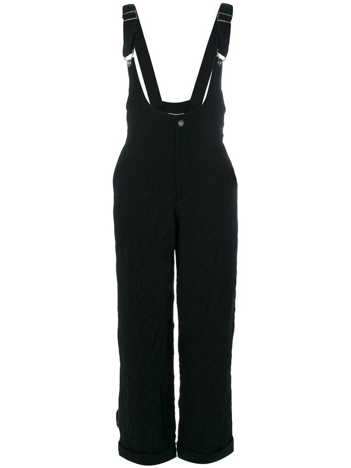 Versace Pre-owned Harness Punk Jumpsuit - Black