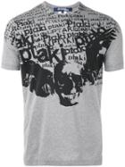 Junya Watanabe Comme Des Garçons Man - Stamped T-shirt - Men - Cotton - M, Grey, Cotton