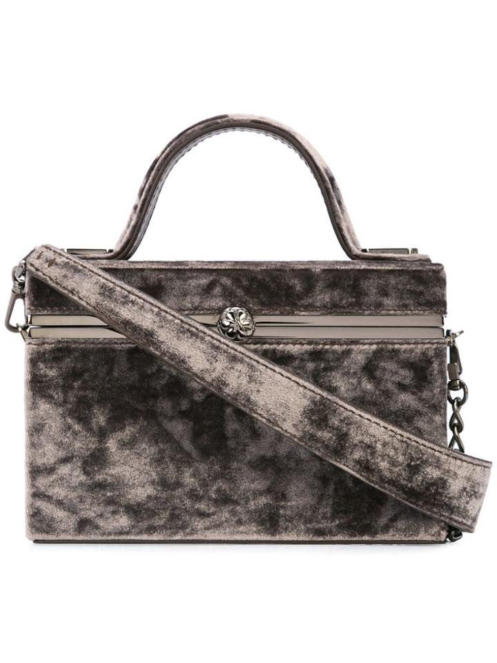 Tyler Ellis Ava Mini Box Bag - Yellow & Orange