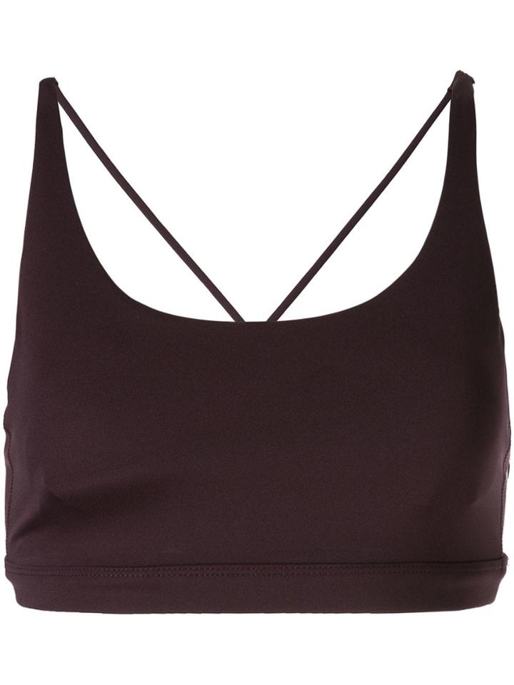 Nimble Activewear Flow Freely Sports Bra - Brown