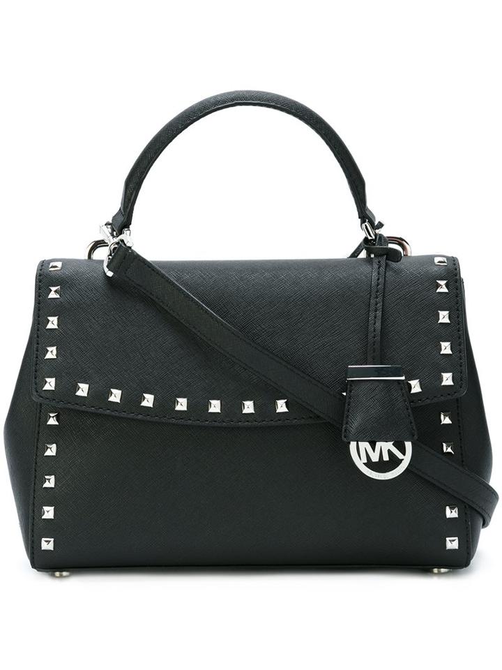 Michael Michael Kors Small 'ava' Tote, Women's, Black, Leather