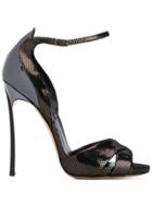 Casadei High Stiletto Sandals - Black