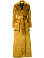Ultràchic Full Length Coat - Yellow & Orange