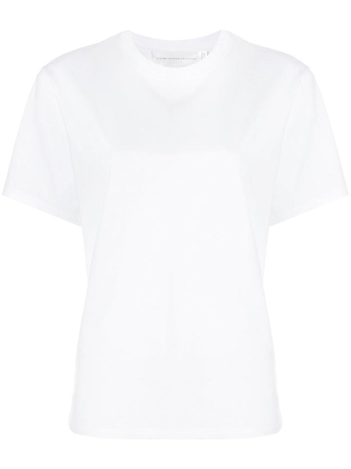 Victoria Beckham Basic T-shirt - White