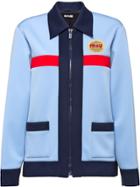 Miu Miu Techno Jersey Jacket - Blue