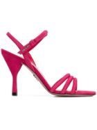 Prada Strap Sandals - Pink