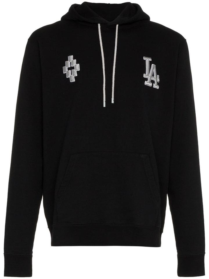 Marcelo Burlon County Of Milan Mb La Dodgers Hd Swt Blk Gry - Black