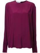 Stella Mccartney Ruched Back Blouse - Red