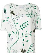 Christian Wijnants Tanza Floral Print Top - Grey