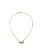 Isabel Marant Bundled Stone Necklace, Women's, Metallic